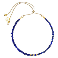 Bracelet-cordon "Dolly Multi" - Lapis Lazuli