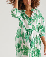 Robe "Valeria Trooble" - Green